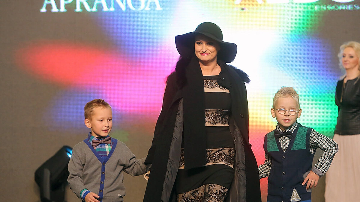 Inga Budrienė su sūnumis