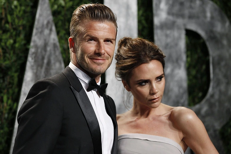 Davidas ir Victoria Beckhamai
