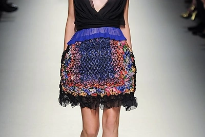 Ieva Palionytė „Alberta Ferretti“ kolekcijos pristatyme