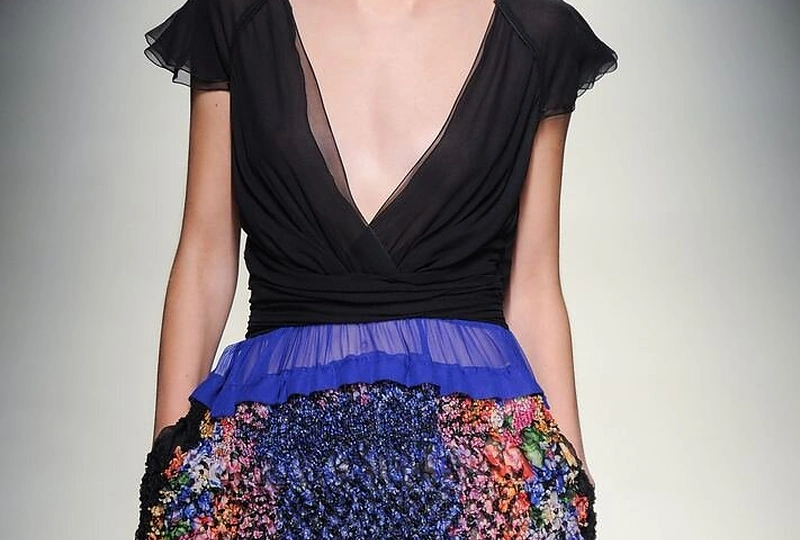 Ieva Palionytė „Alberta Ferretti“ kolekcijos pristatyme