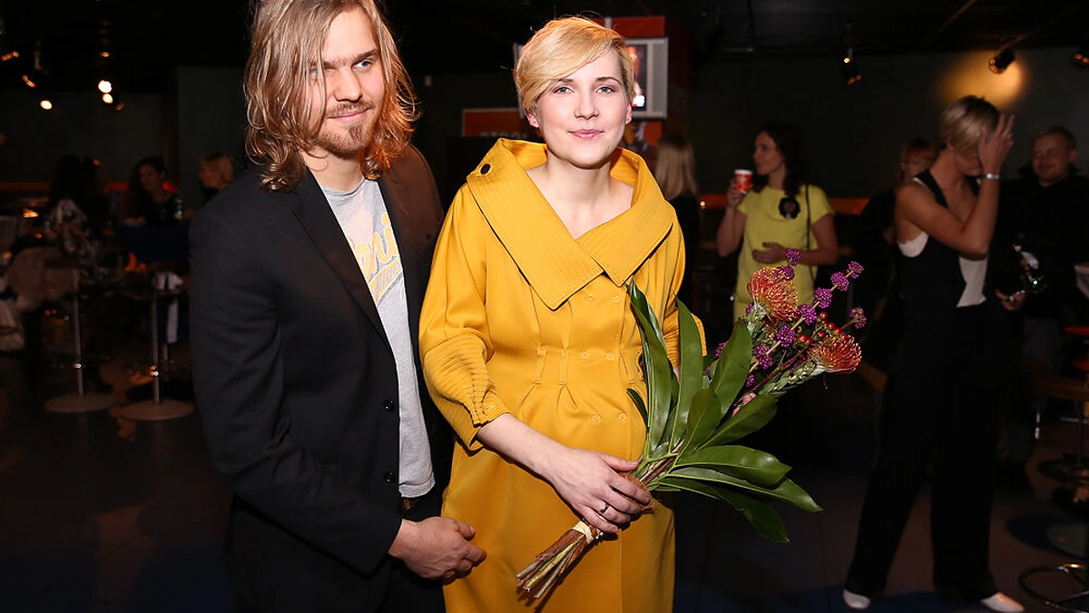 Robertas Kalinkinas su žmona Agne