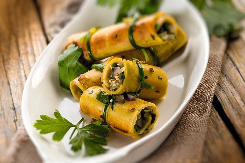 Lietiniai su daržovėmis