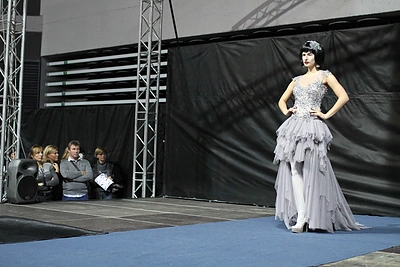 Kolekcijos pristatymo akimirka