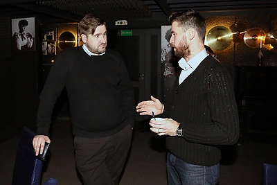 Gediminas Jaunius (kairėje)