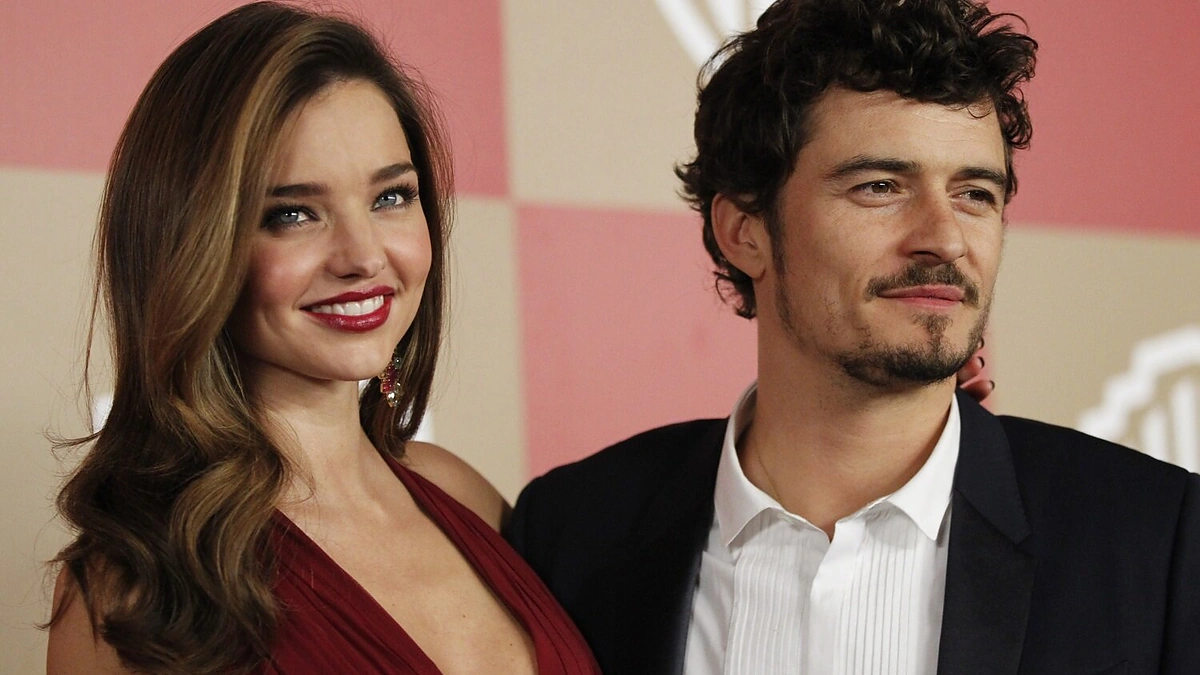 Miranda Kerr ir Orlando Bloomas