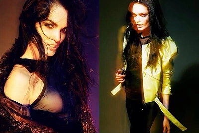 Modelis Justina Kazlauskytė kartu su Ricky Martinu nusifilmavo akinių reklamoje