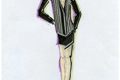 Arčio Štamgūts eskizai