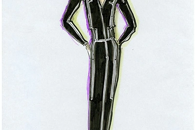 Arčio Štamgūts eskizai