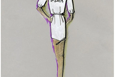 Arčio Štamgūts eskizai