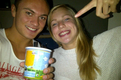 Rūta Meilutytė ir Antony Jamesas