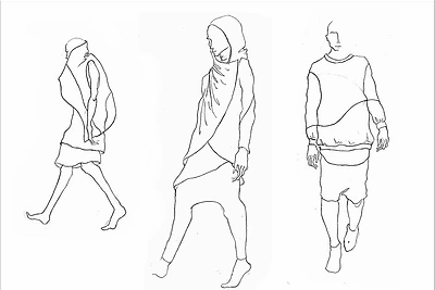 Jurgitos Žaromskytės eskizai