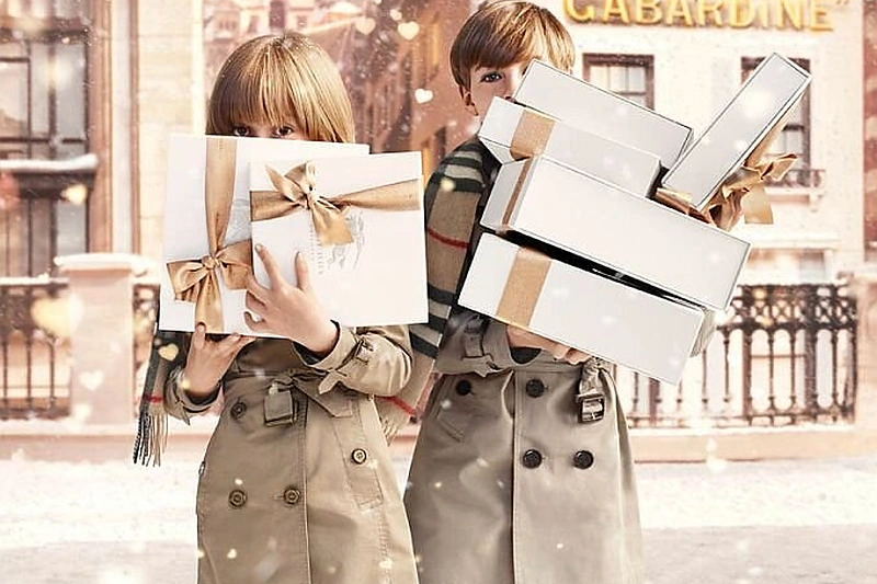 Burberry klipo kadras