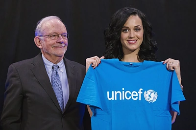 Katy Perry paskelbta naująja UNICEF geros valios ambasadore