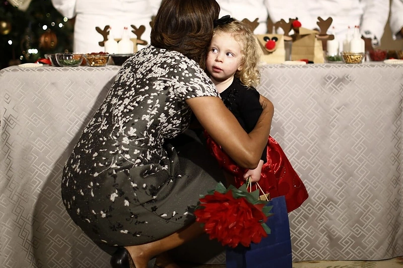 Michelle Obama su Ashtyn Gardner