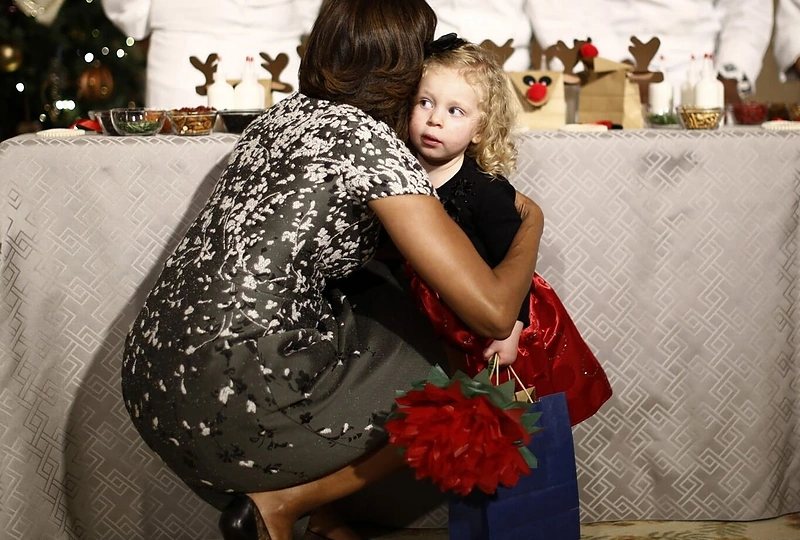 Michelle Obama su Ashtyn Gardner