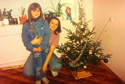 Simona Burbaitė vaikystėje