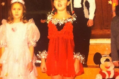 Simona Burbaitė vaikystėje