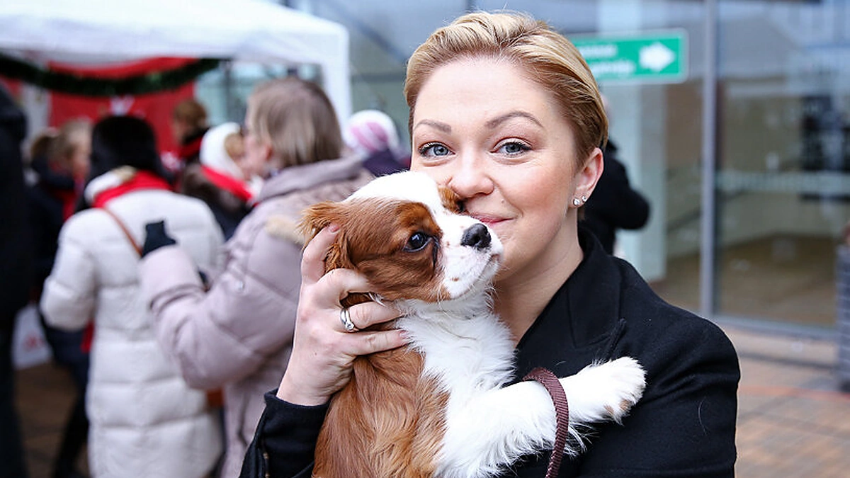 Agnė Grigaliūnienė su Saliutu