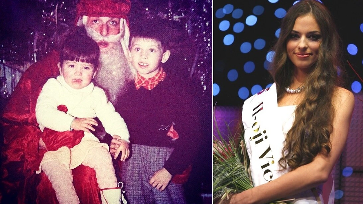 Eglė Štandtaitė vaikystėje ir dabar