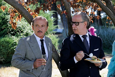 Carlo Buccirosso ir Toni Servillo filme „Didis grožis“