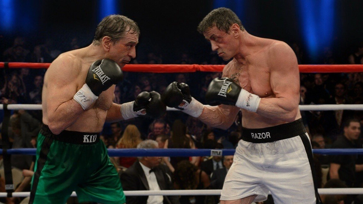 Robertas De Niro ir Sylvesteris Stallone