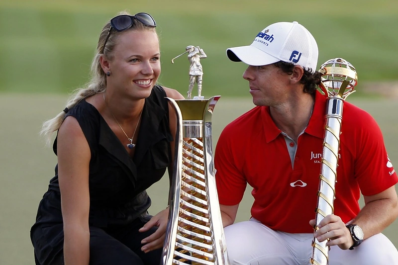 Caroline Wozniacki ir Rory McIlroy