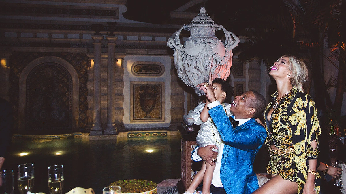 Beyonce ir Jay Z su dukra Blue Ivy