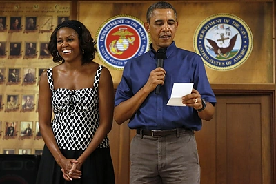 Michelle Obama ir Barackas Obama