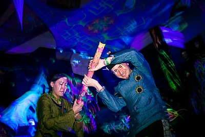 „Yaga Ball“ maskarado akimirka