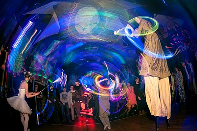 „Yaga Ball“ maskarado akimirka
