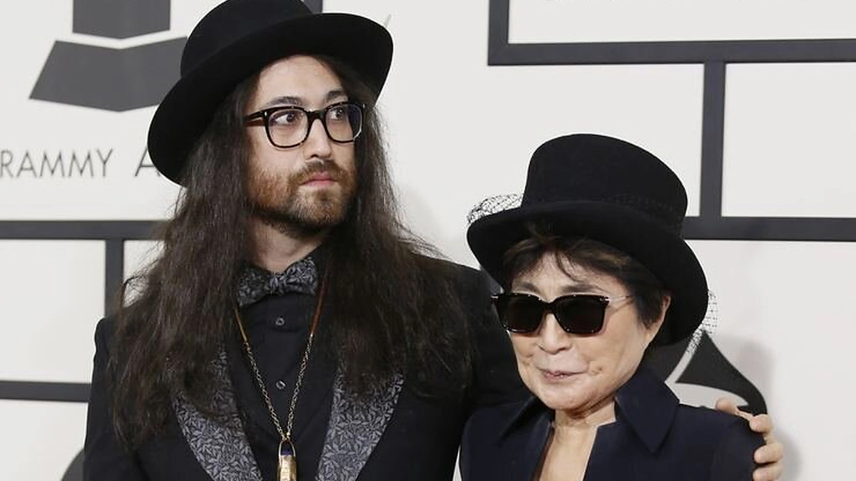 Yoko Ono su sūnumi Seanu Lennonu