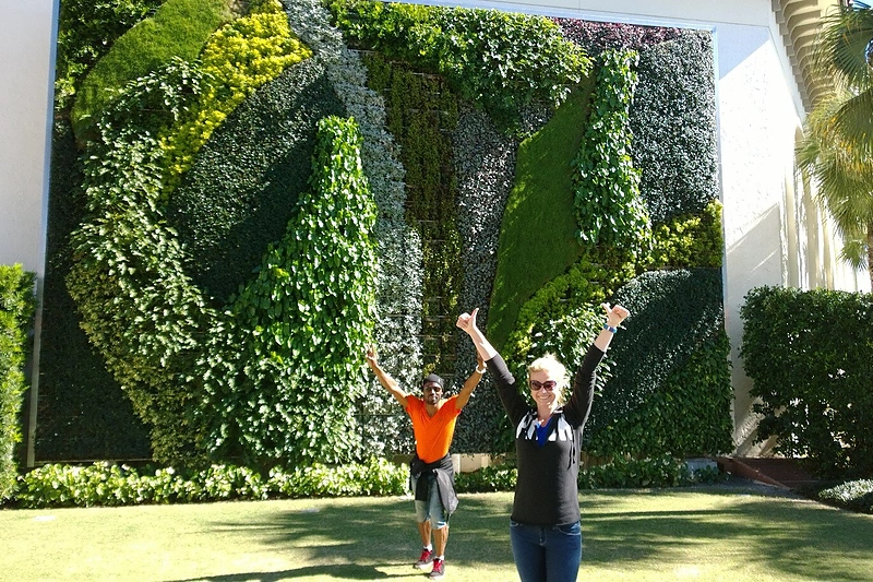 Jeanas Claude'as Edorhas ir Inga Gaižauskienė