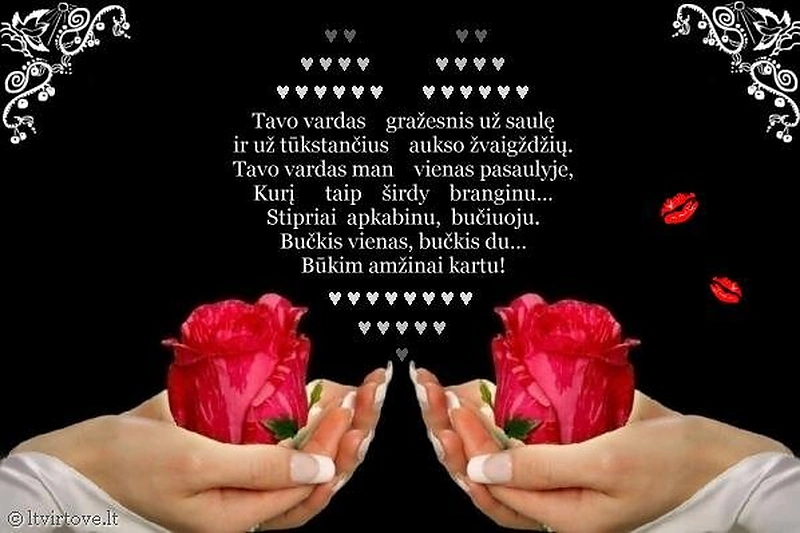 Vitalijos sveikinimas Edgarui