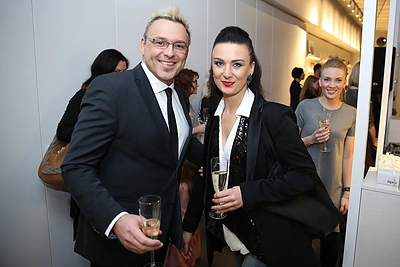 Reda Bžeskienė ir Egmontas Bžeskas / Lukas Balandis / BNS nuotr.