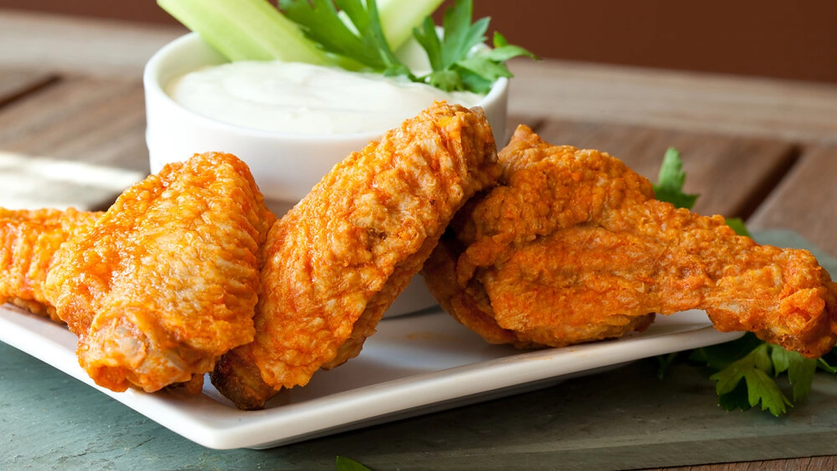 Traškūs viščiukų sparneliai