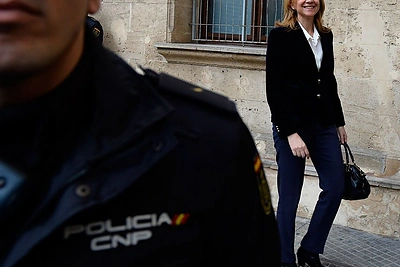 Princesė Cristina atvyko į teismą