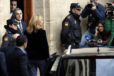 Princesė Cristina atvyko į teismą