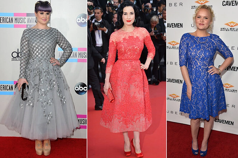 Iš kairės: Kelly Osbourne, Dita Von Teese, Amanda Jane Cooper