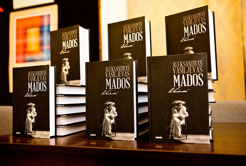 Knygos pristatymo akimirka