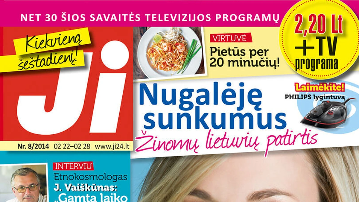 Žurnalo „Ji“ archyvo nuotr. / 2014 m. / Nr. 8
