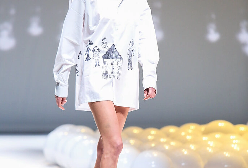 Agnės Kuzmickaitės kolekcijos pristatymo akimirka