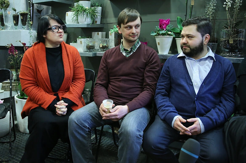 Dalia Ibelhauptaitė, Vytautas Vepštas ir Rafailas Karpis