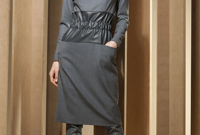 Ramunės Piekautaitės ruduo-žiema kolekcijos modelis