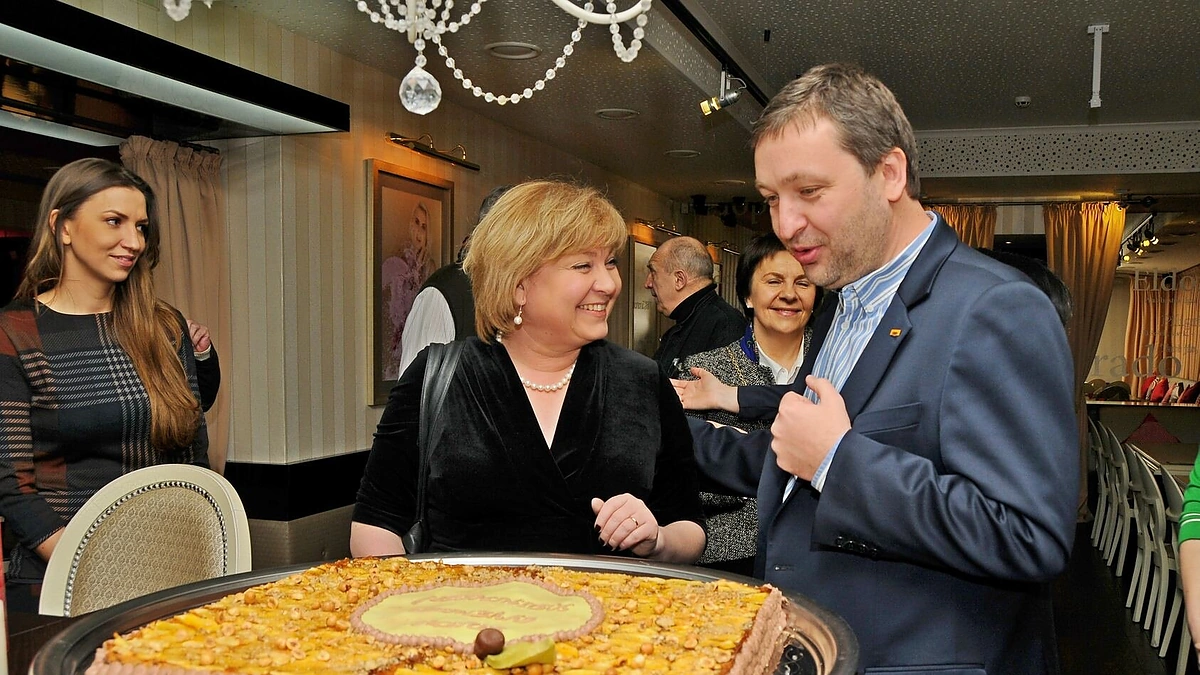 Edita Mildažytė ir Antanas Guoga