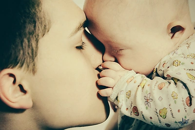 Ilja Aksionovas su seserimi Uljana