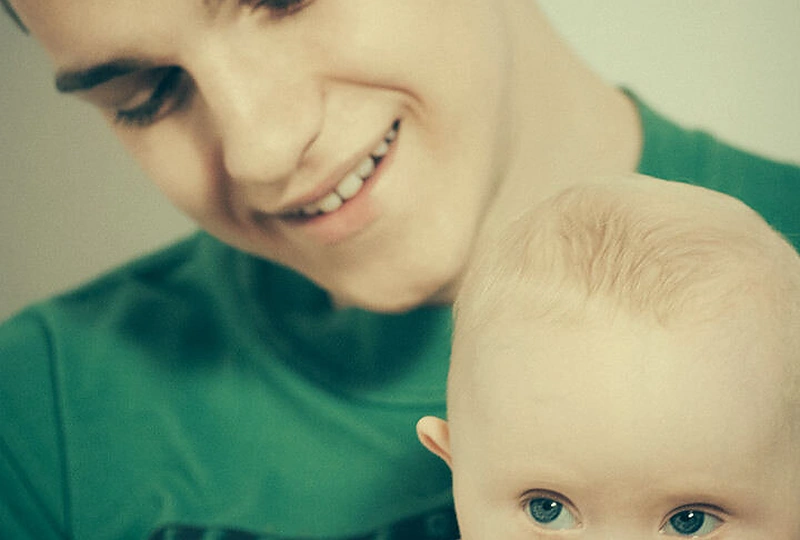 Ilja Aksionovas su seserimi Uljana