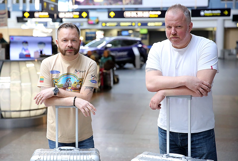 Vytaras Radzevičius ir Martynas Starkus