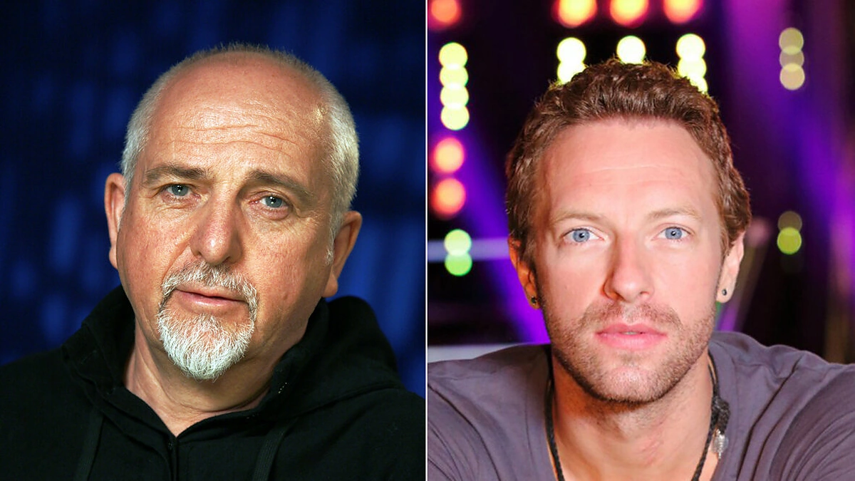 Peteris Gabrielis ir Chrisas Martinas