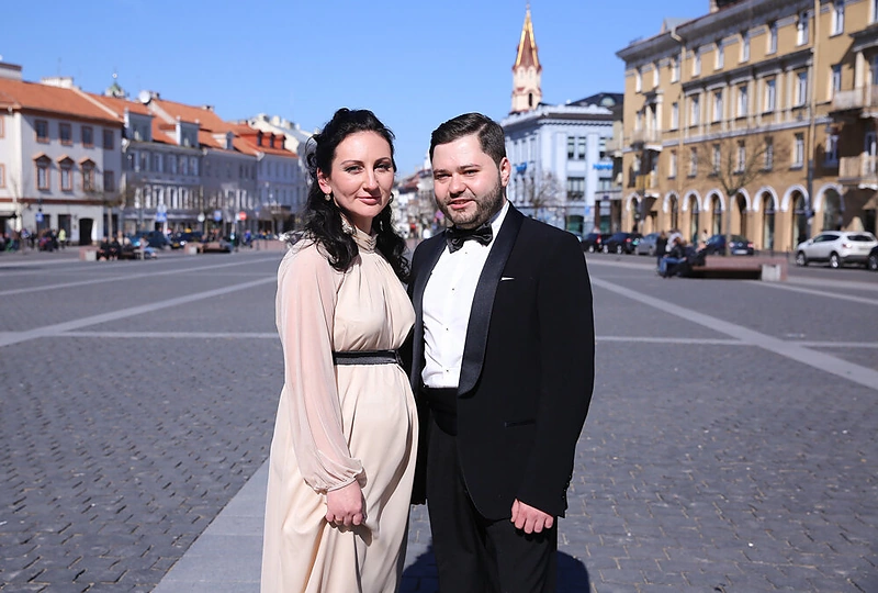 Rafailas Karpis ir Diana Daunoravičiūtė