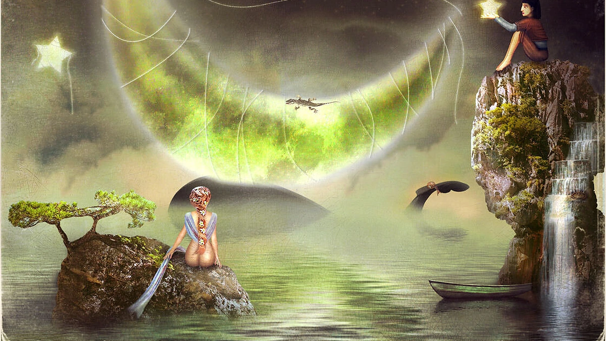 Mėnulis ir žvaigždės